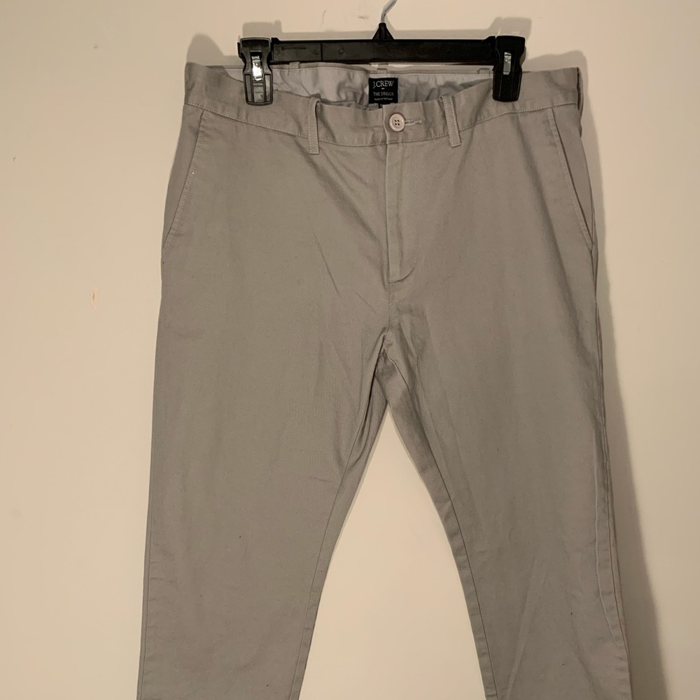 J. Crew The Driggs Grey Pants